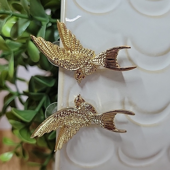 🔥LAST PAIR🔥 BIRDS IN FLIGHT EARRINGS - Picture 3 of 7
